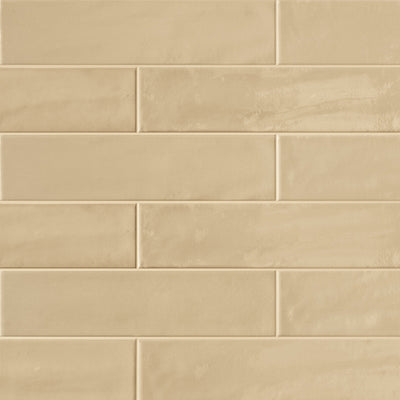 Harborside Studio Beige, 6" x 24" Porcelain Tile | Wall & Pool Waterline Tile
