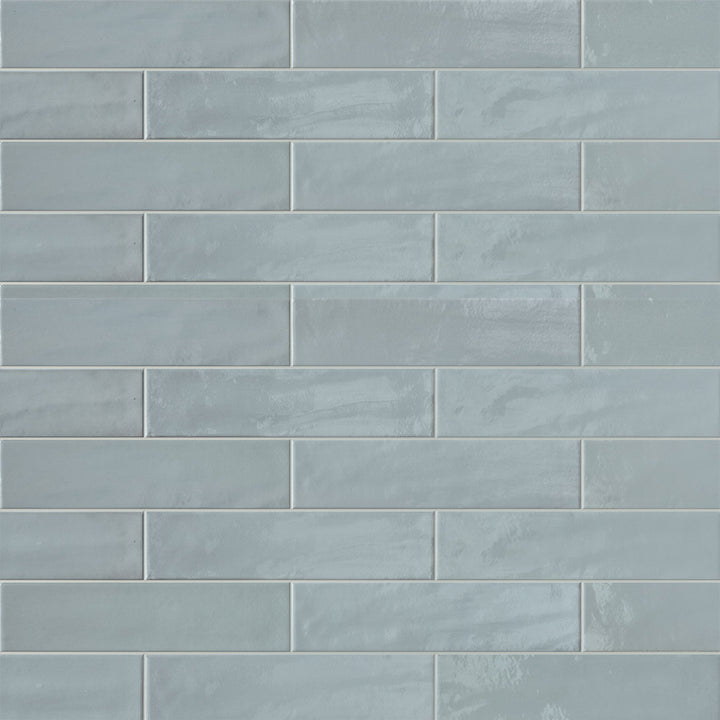 Harborside Symphony Blue, 6" x 24" Porcelain Tile | Wall & Pool Waterline Tile