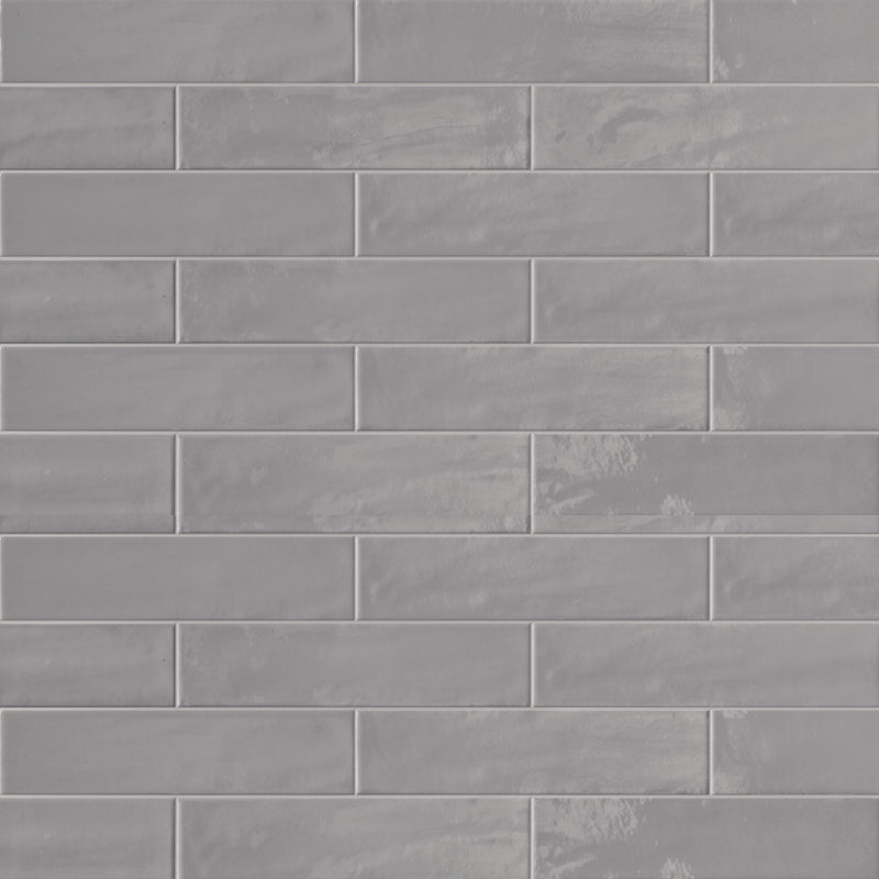 Harborside Wisdom Grey, 3" x 12" Porcelain Tile | Wall & Pool Waterline Tile