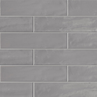 Harborside Wisdom Grey, 6" x 24" Porcelain Tile | Wall & Pool Waterline Tile