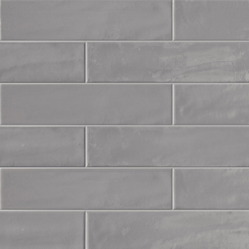 Harborside Wisdom Grey, 6" x 24" Porcelain Tile | Wall & Pool Waterline Tile