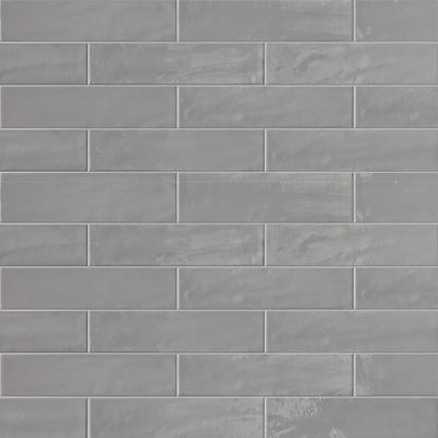 Harborside Wisdom Grey, 6" x 24" Porcelain Tile | Wall & Pool Waterline Tile