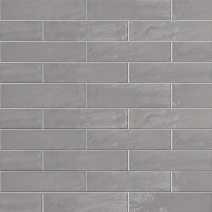 Harborside Wisdom Grey, 6" x 24" Porcelain Tile | Wall & Pool Waterline Tile