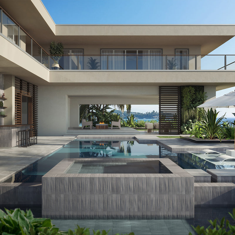 Harborside Wisdom Grey, 3" x 12" - Porcelain Tile