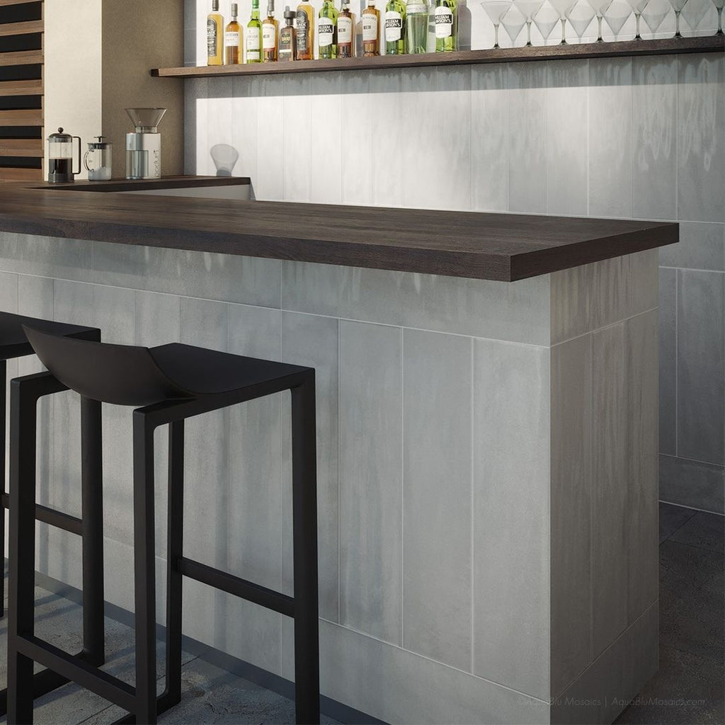 Harborside Balance, 6" x 24" Porcelain Tile | Wall & Pool Waterline Tile