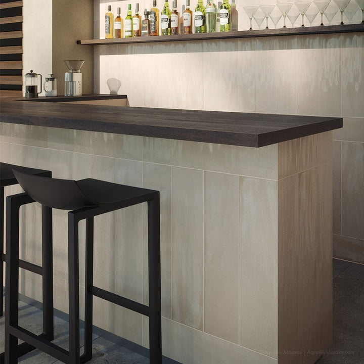 Harborside Cashmere, 6" x 24" Porcelain Tile | Wall & Pool Waterline Tile