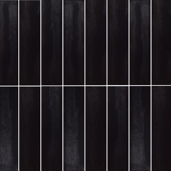 Harborside Jet Black, 3" x 12" - Porcelain Tile