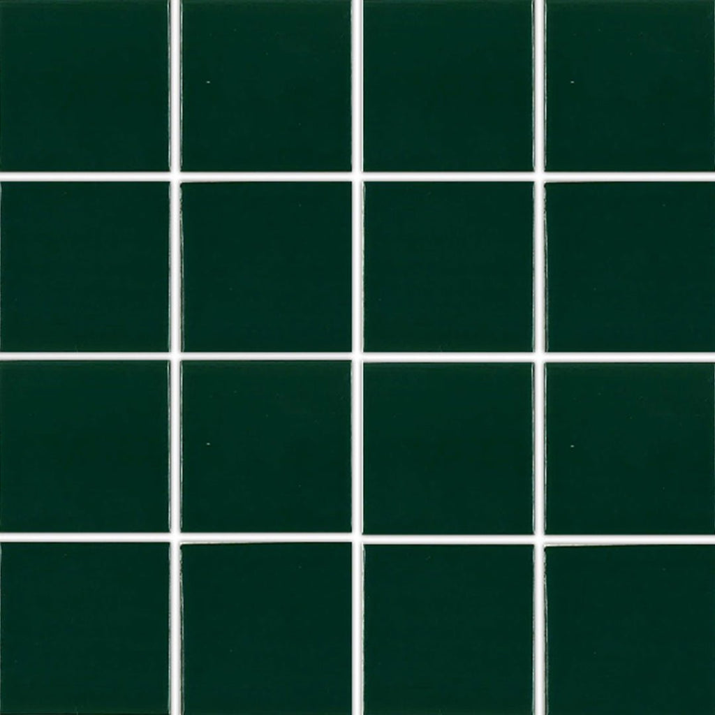 Hunter Green, 3" x 3" | VIP-711 | Fujiwa Porcelain Pool Tile