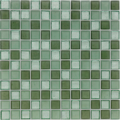 Seafoam, 1" x 1" Glass Tile | E11SEAFXXS | American Glass Mosaics