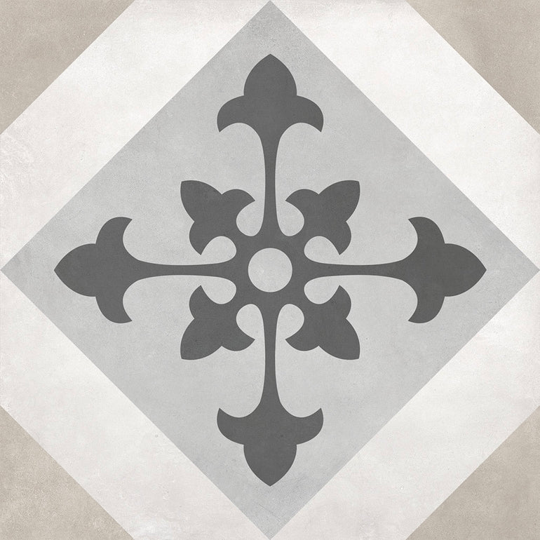 Sand North Star, 8" x 8" Porcelain Tile | ANAFORMSANNOST8 | IWT