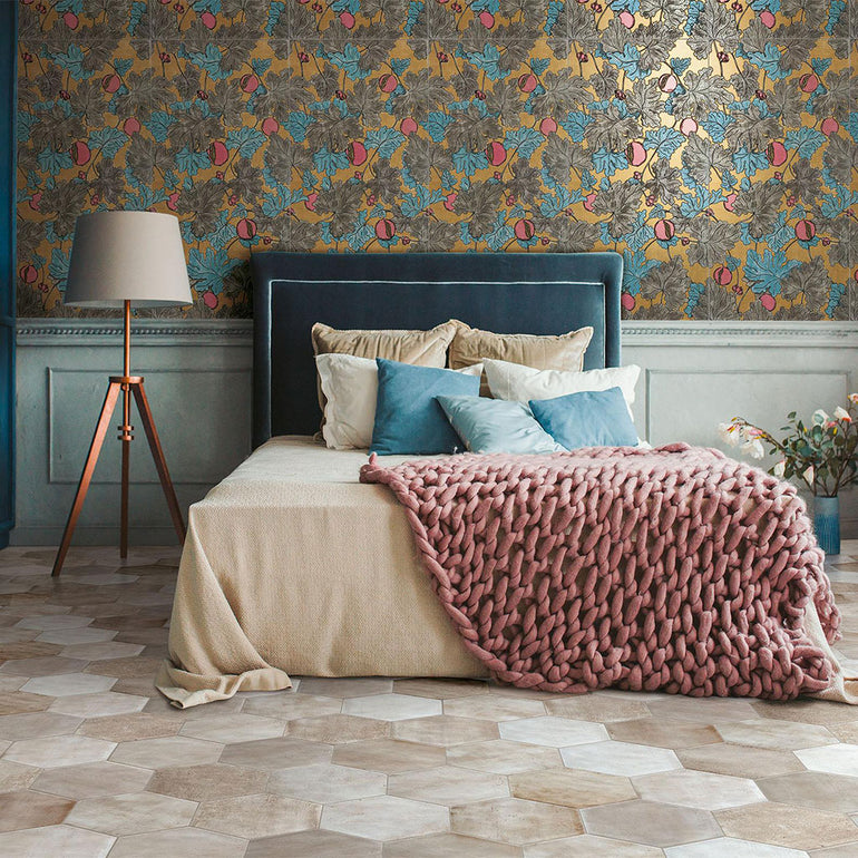 Matte Beige, Hexagon Porcelain Tile | CIRFUORBEIGMAHX | IWT Tesoro