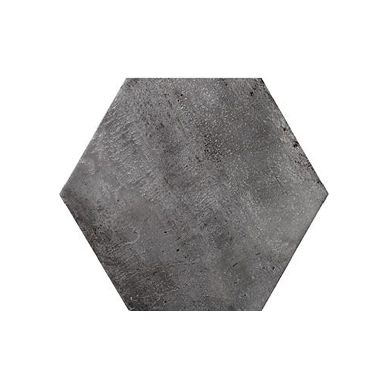 Matte Nero, Hexagon Porcelain Tile | CIRFUORNEROMAHX | IWT Tesoro