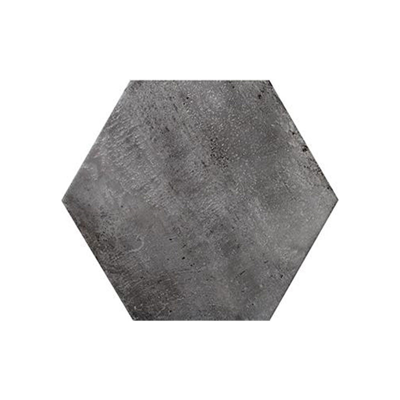 Glossy Nero, Hexagon Porcelain Tile | CIRFUORNEROPOHX | IWT Tesoro