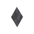 Glossy Nero, Rhomboid - Porcelain Tile