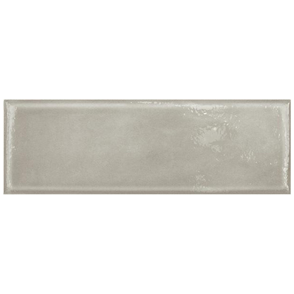 Grigio Block Glossy, 4" x 12" Porcelain Tile | Floor & Wall Tile