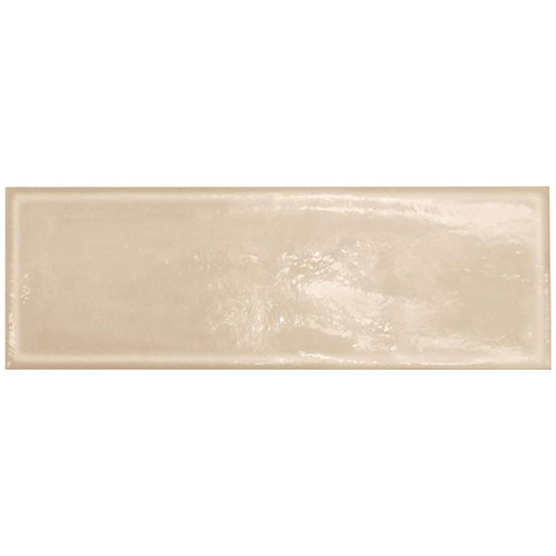 Rosa Block Glossy, 4" x 12" Porcelain Tile | Floor & Wall Tile by IWT