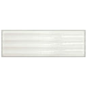 Bianco Fluted, 4" x 12" - Porcelain Tile