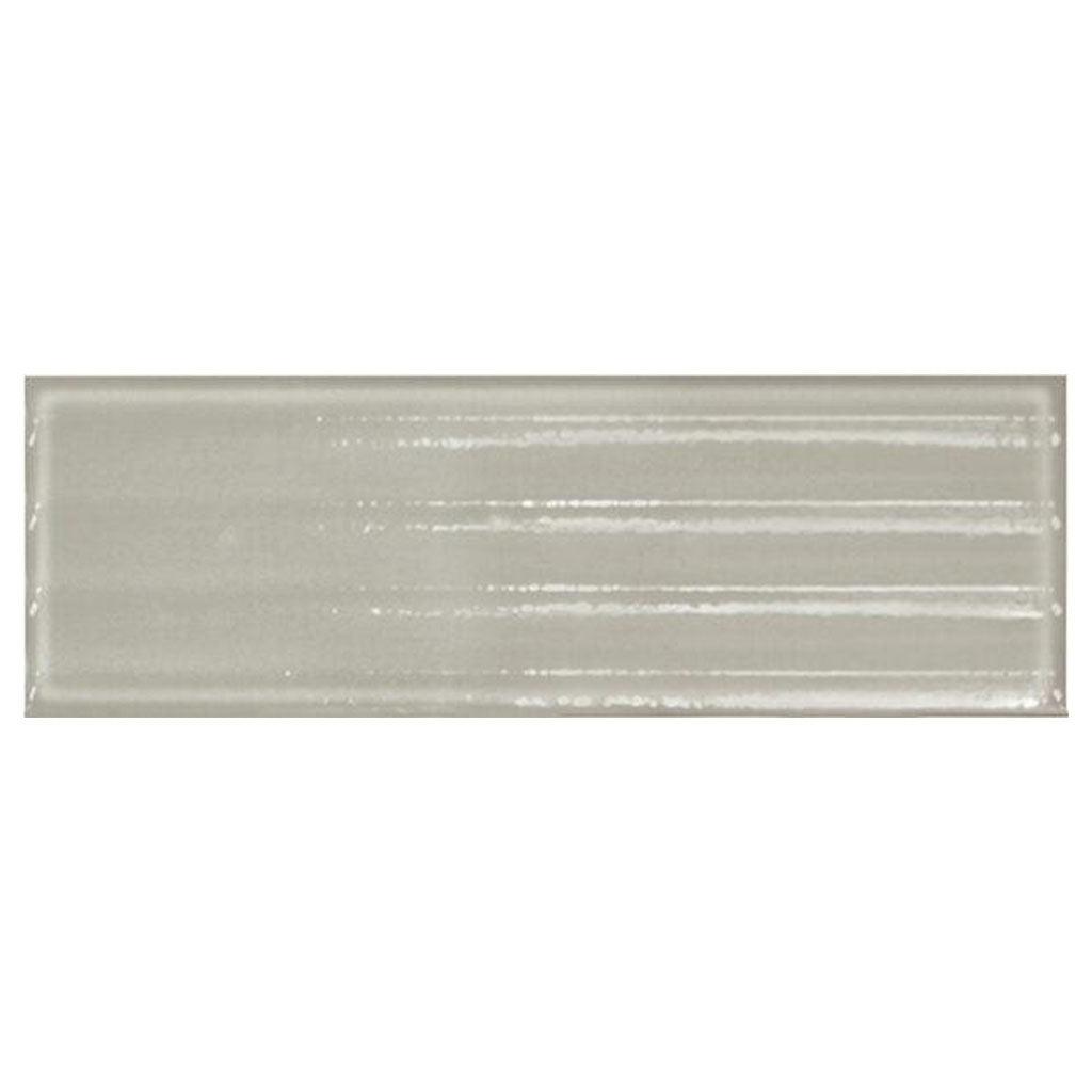 Grigio Fluted, 4" x 12" Porcelain Tile | Floor & Wall Tile by IWT