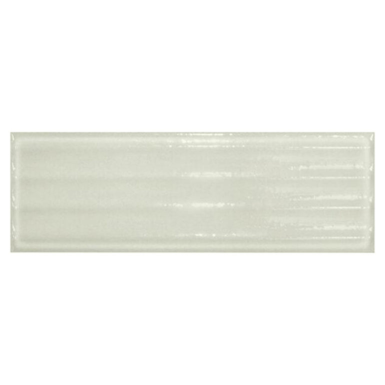 Lime Fluted, 4" x 12" Porcelain Tile | Floor & Wall Tile by IWT