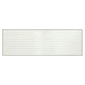 Bianco Groove, 4" x 12" - Porcelain Tile