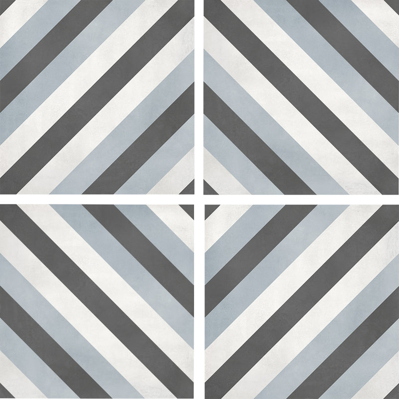 Tide Diamond, 8" x 8" Porcelain Tile | ANAFORMTIDEDIAM | IWT