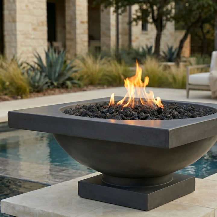 Prism Hardscapes Ibiza Fire Bowl Gas Fire Feature