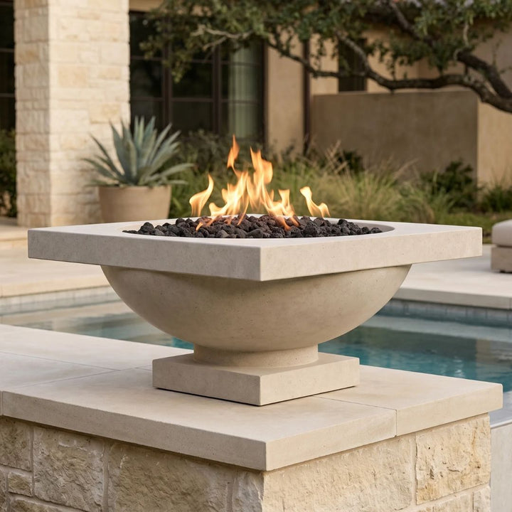 Prism Hardscapes Ibiza Fire Bowl Gas Fire Feature
