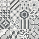 Ice Deco Blend, 8" x 8" - Porcelain Tile