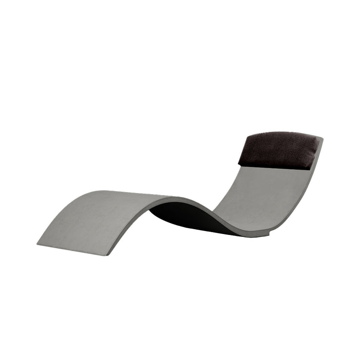 Curve II Chaise Lounger | Concrete Pool and Patio Lounge Chair