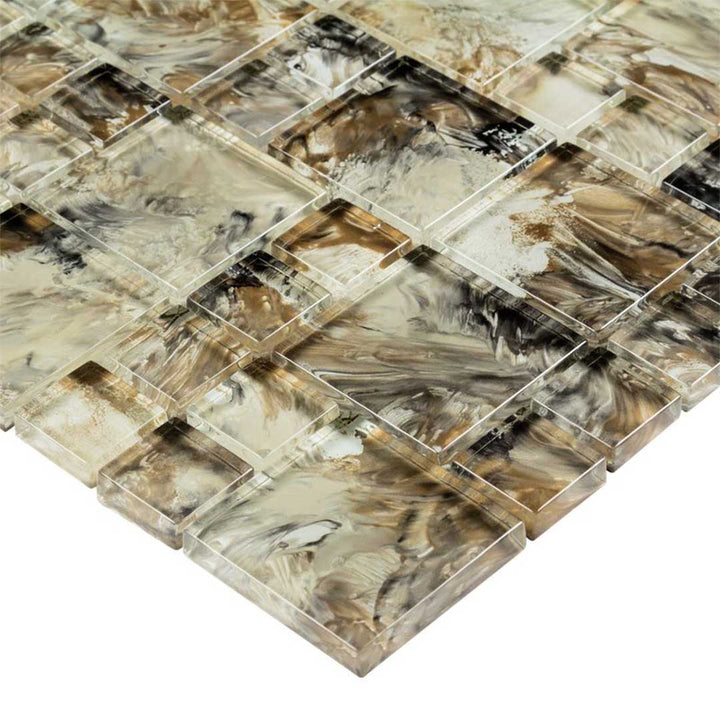 Island Dunes, Mixed | ANTHSPID | Mosaic Glass Tile by Anthology