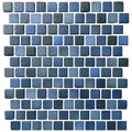 Jade Blue, 1" x 1" - Porcelain Pool Tile