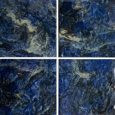 Forest Blue, 6" x 6" Porcelain Tile | JAVA-91 | Fujiwa Pool Tile