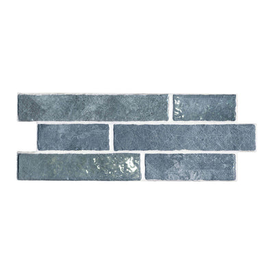 Mirtillo Interlocking Brick, Porcelain Tile | Tesoro In-Home Tile