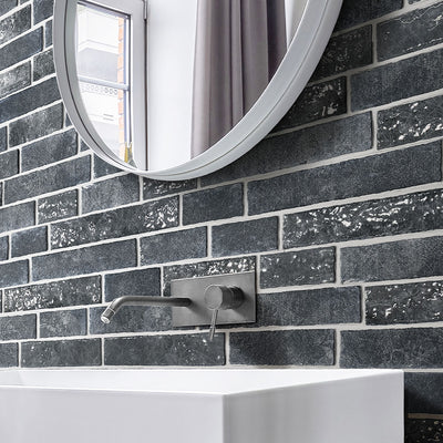 Mora Interlocking Brick, Porcelain Tile | Tesoro In-Home Tile