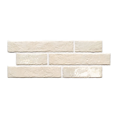 Vaniglia Interlocking Brick, Porcelain Tile | Tesoro In-Home Tile