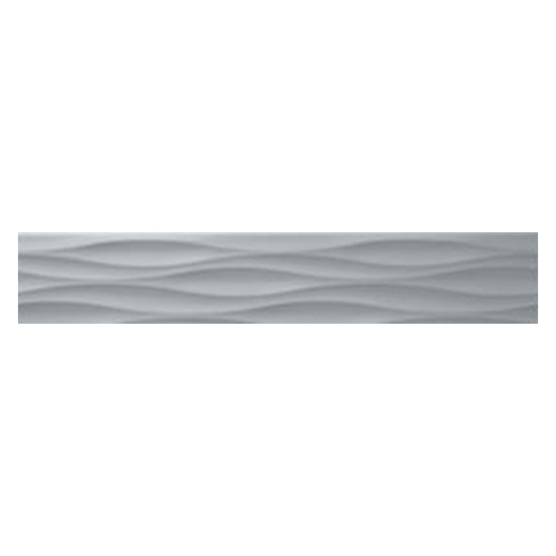 Krea Lullaby Ripple Deco, 4" x 16" Ceramic Tile | Backsplash Tile