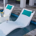 Kai Resort Pillow, Aruba (Set of Two) - Luxury Pool Accessory