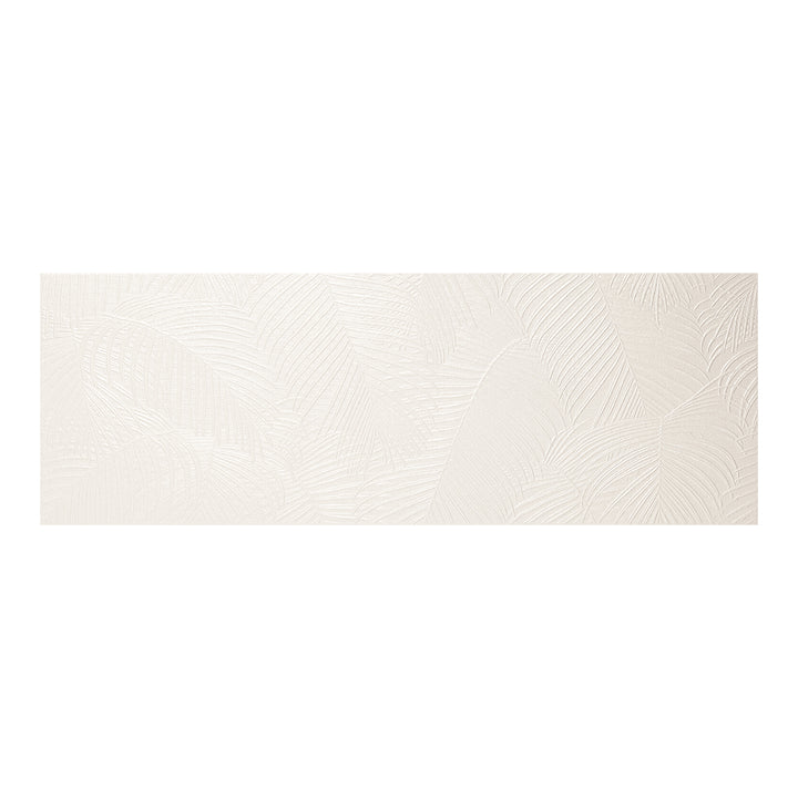 Kentia Crayon White Palm Deco, 12" x 36" - Ceramic Tile