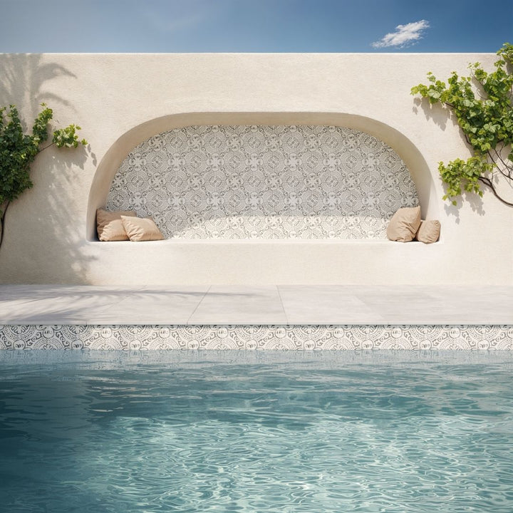 Paloma, 8" x 8" Porcelain Tile | NPAL8X8 | Patterned Tile by MSI