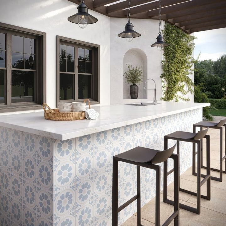 Tamensa, 8" x 8" Porcelain Tile | NTAM8X8 | Patterned Tile by MSI