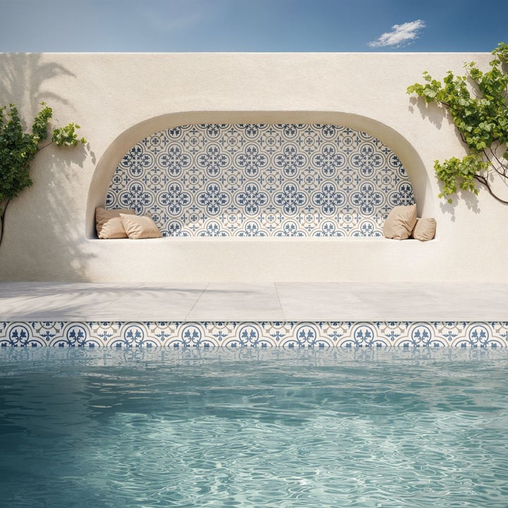 Zanzibar, 8" x 8" Porcelain Tile | NZAN8X8 | Patterned Tile by MSI