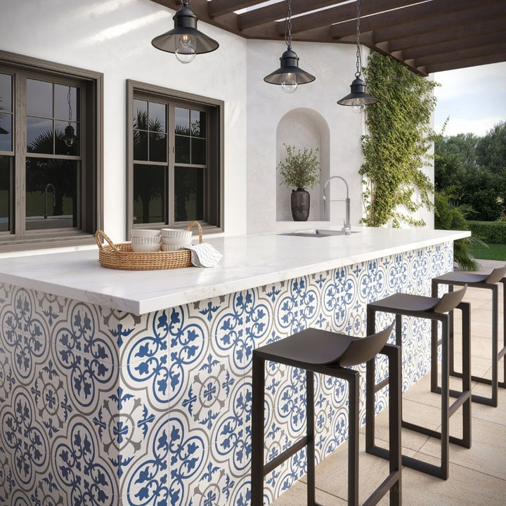 Zanzibar, 8" x 8" Porcelain Tile | NZAN8X8 | Patterned Tile by MSI