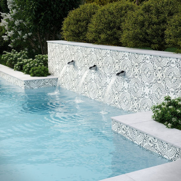 Paloma, 8" x 8" Porcelain Tile | NPAL8X8 | Patterned Tile by MSI