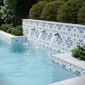 Zanzibar, 8" x 8" Porcelain Tile | NZAN8X8 | Patterned Tile by MSI