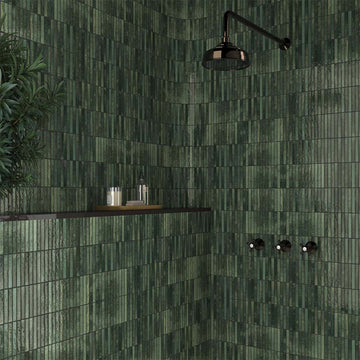 Kit-Kat Grass, 4.5" x 9.1" | Porcelain Tile for Interiors & Exteriors