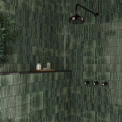 Kit-Kat Grass, 4.5" x 9.1" | Porcelain Tile for Interiors & Exteriors