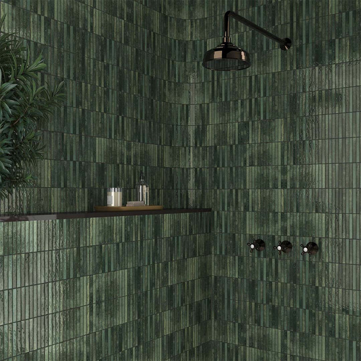 Kit-Kat Grass, 4.5" x 9.1" | Porcelain Tile for Interiors & Exteriors