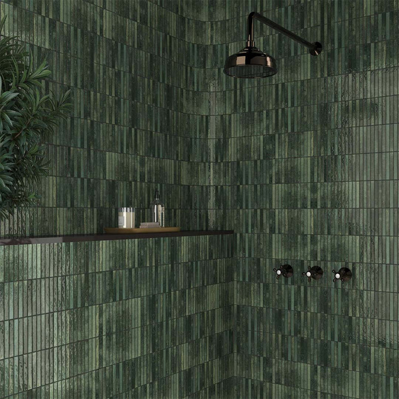 Kit-Kat Grass, 4.5" x 9.1" | Porcelain Tile for Interiors & Exteriors