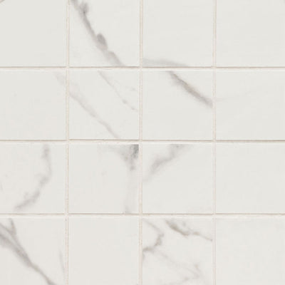 Calacatta Venato Matte, 3" x 3" | Porcelain Floor & Wall Tile by MSI