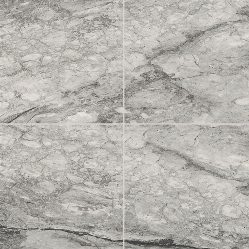 Onda Gray Polished, 24" x 24" | Porcelain Floor & Wall Tile by MSI
